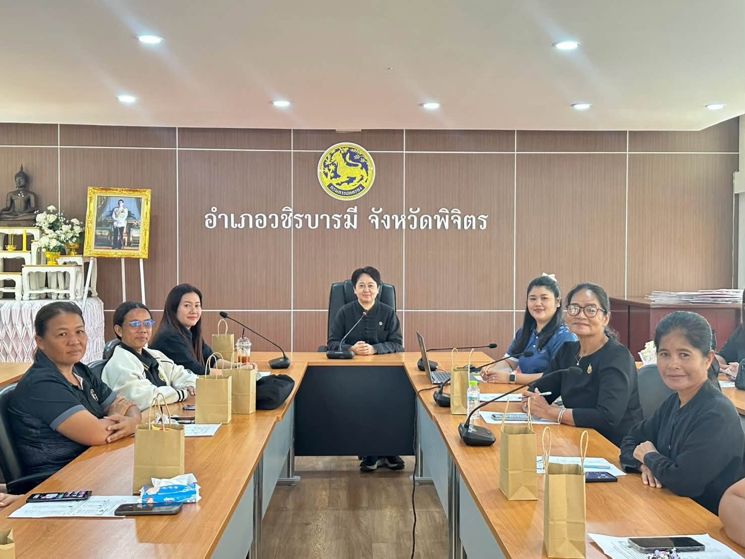 ⭐️ สพอ.วชิรบารมี จ.พิจิตร ดำเนินโครงการส่งเสริมและพัฒนาศักยภาพกลไกขับเคลื่อนกองทุนพัฒนาบทบาทสตรีระดับอำเภอ ⭐️